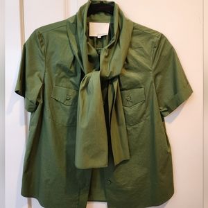 Phillip Lim green blouse